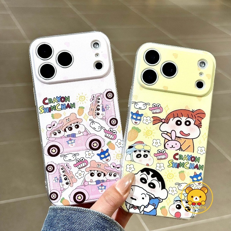 ตลกเครยอนชินจังสําหรับRealme Q5 Q3 Q2 Pro Q5i Q3i 5G Q2i Q P3X P3 Pro P1 Neo7xน่ารักการ์ตูนเคสโทรศัพ