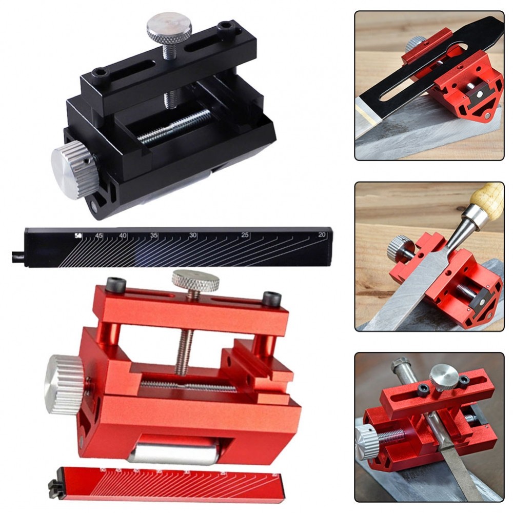 Honing Guide ทํางานบนหินน้ํามันทํางานบนหินน้ําปุ่มปรับง่าย