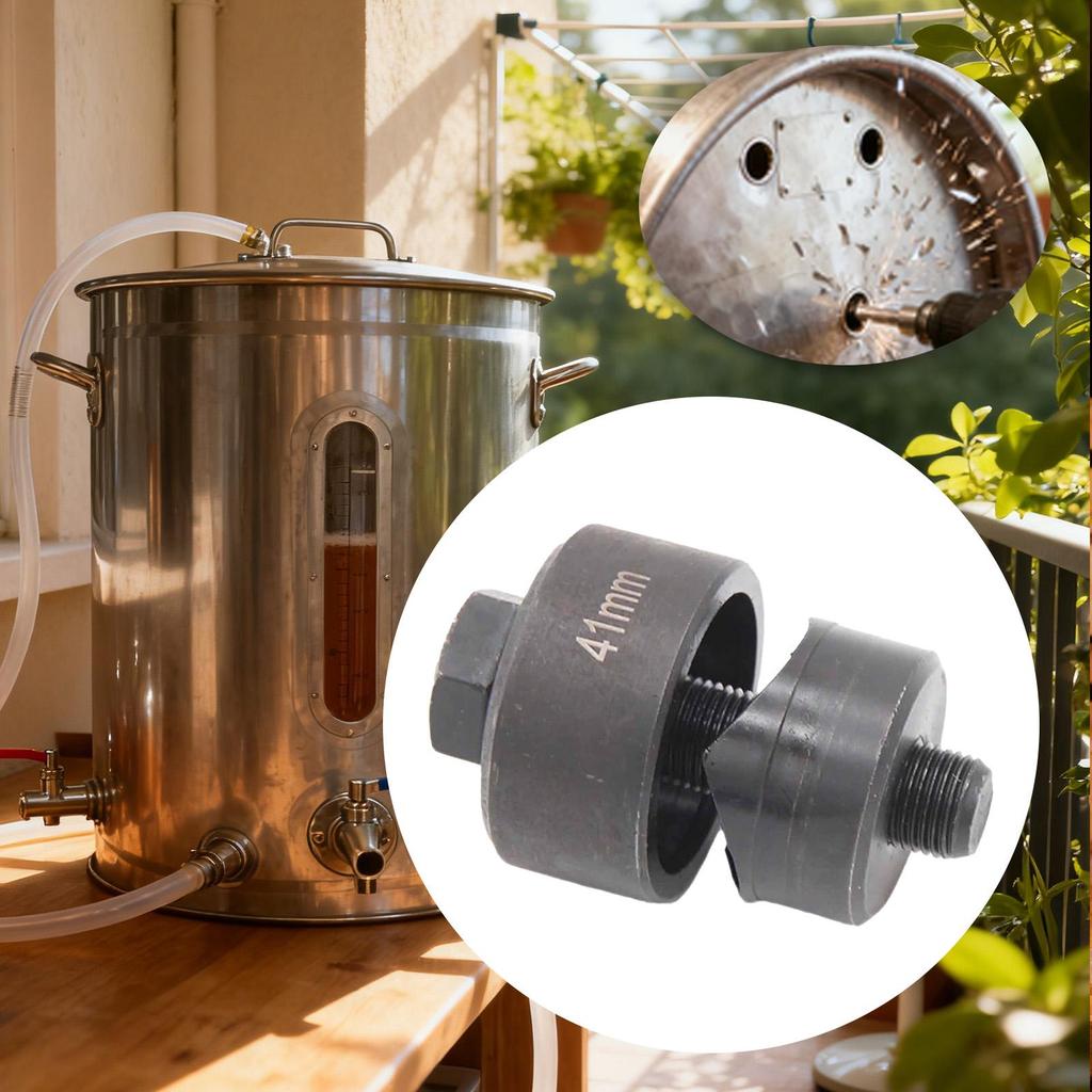 [lzdjhyke2yi] แผ่นโลหะ Punch Tool 41 มม.,ที่เปิดรู,สําหรับ Barrel High Performance Manual Knockout P