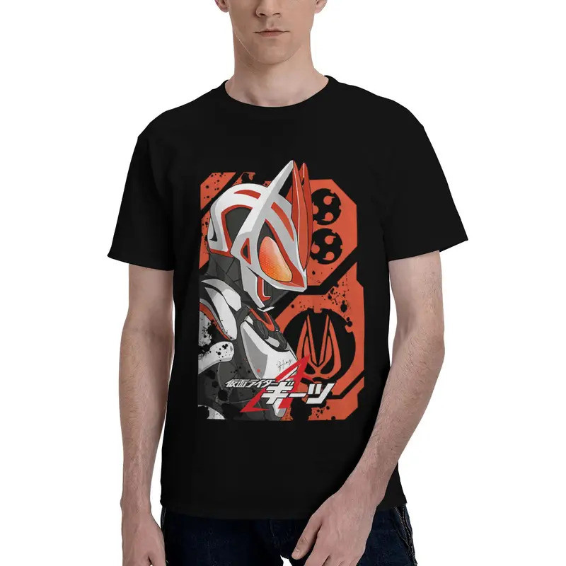 เสื้อยืด Kamen Rider Geats IX Family ผ้าฝ้าย 100% สไตล์ทันสมัย เหมาะสำหรับทุกขนาดตั้งแต่ 100 ซม. ถึง