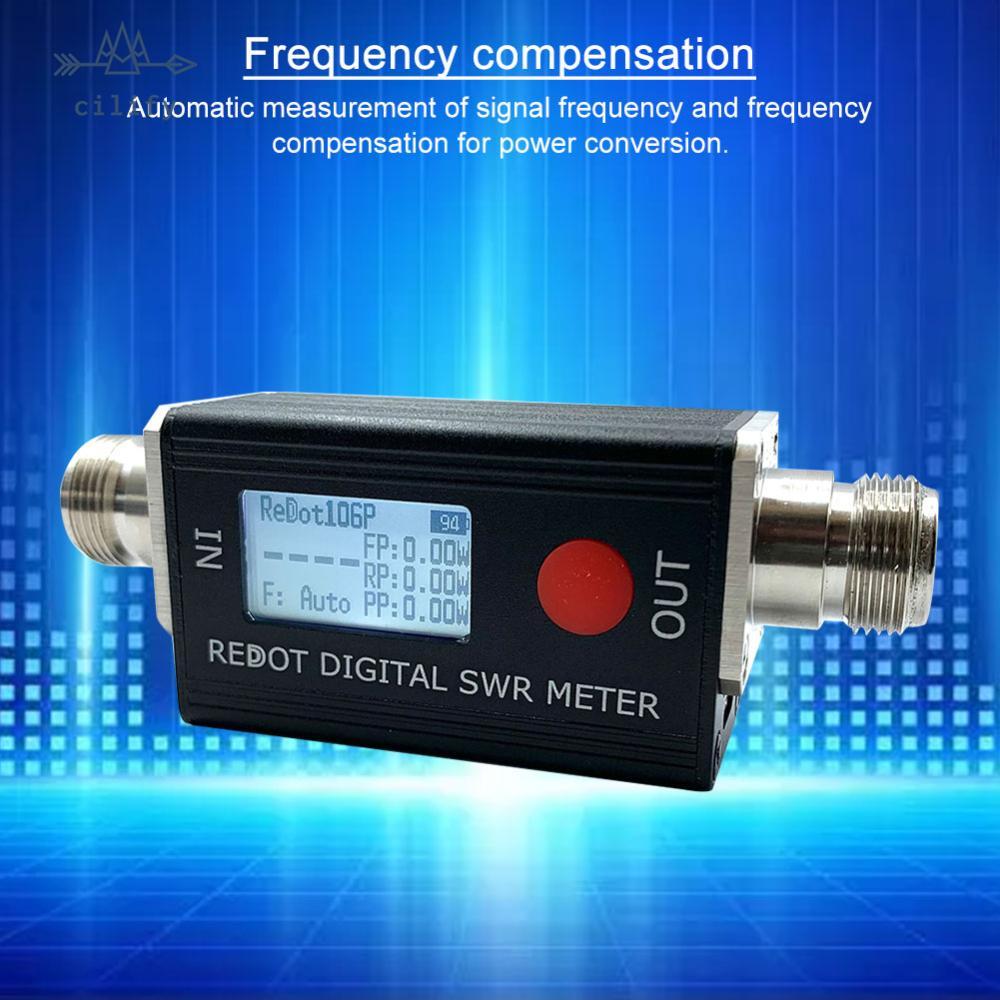 [Cilify.th] RD106P Digital SWR Meter FMB VHF UHF Power SWR Meter 80-999MHz Standing-wave Ratio 1.00-