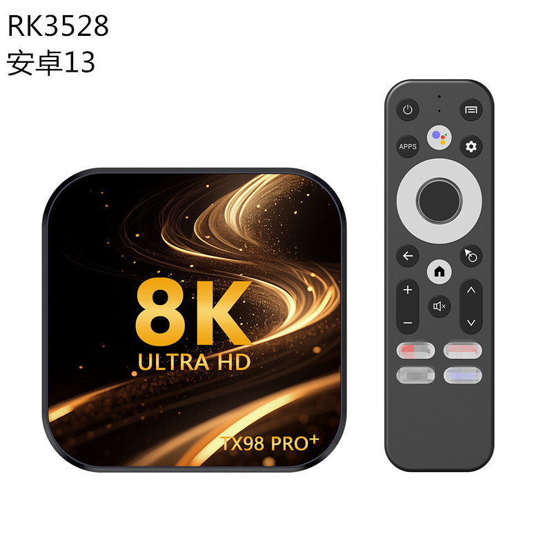 TX98 PRO+กล่องรับสัญญาณ RK3528 4GB/32Gb Android 13 Dual WIFI HD tvbox
