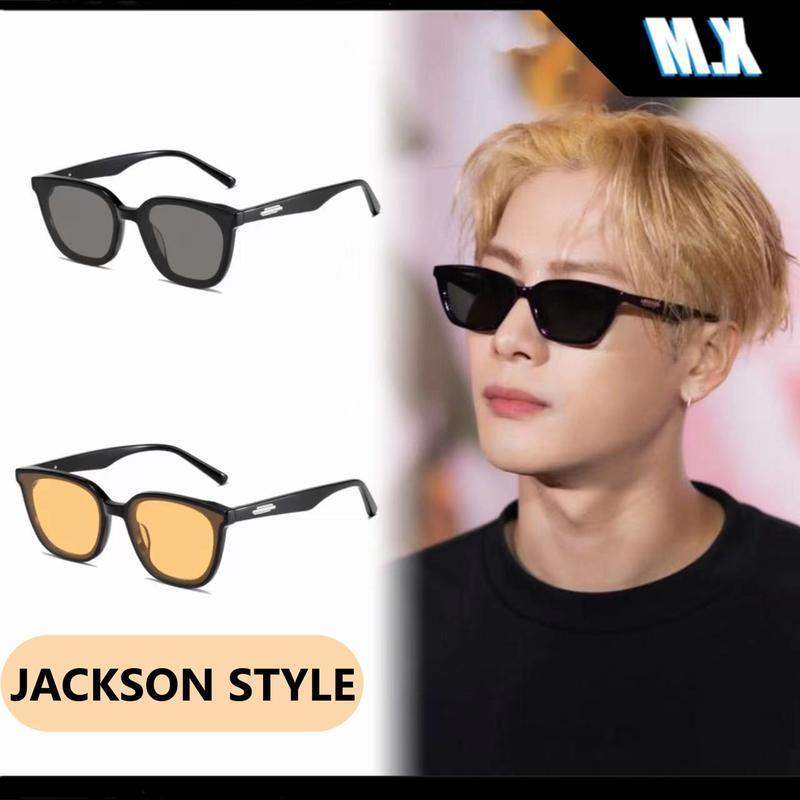 แว่นกันแดด JACKSON WANG MX STUDIO-LILIE สไตล์ตาแมว โพลาไรซ์ ป้องกันรังสียูวี เหมาะสำหรับผู้ชายและผู้