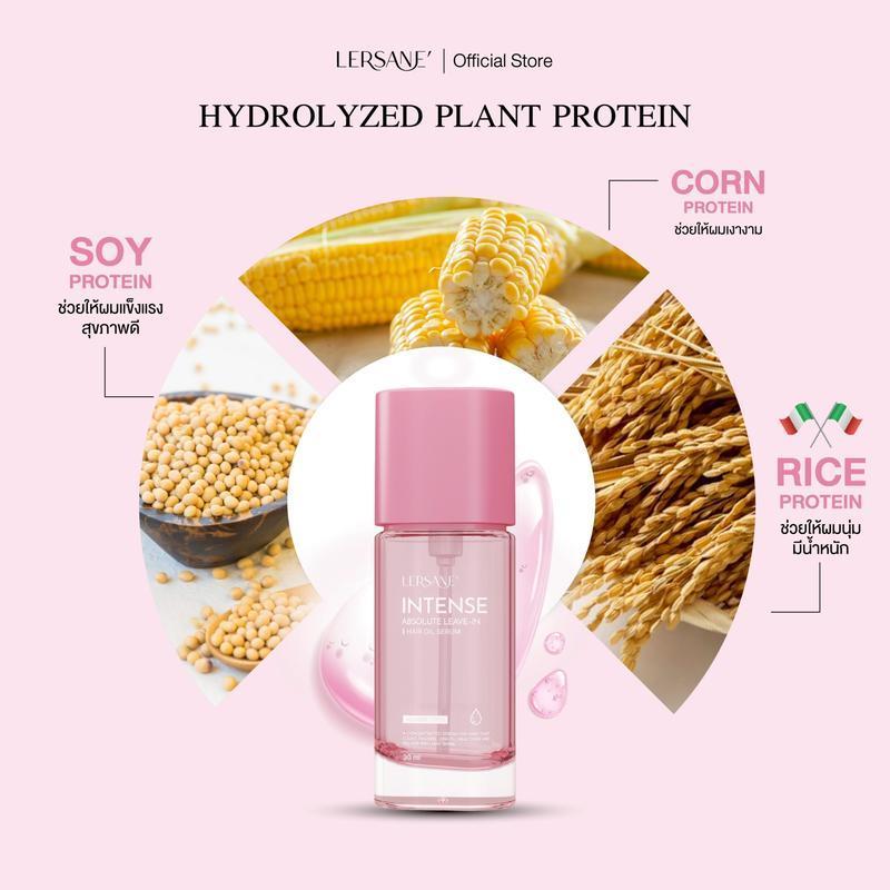 (เฉพาะไลฟ์คุณเจนนี่) LERSANE' ออยเซรั่มผมกระจก เพื่อผมเงา ผมสวย ผมนุ่ม ผมหอม สูตรบำรุงผมเข้มข้น INTE