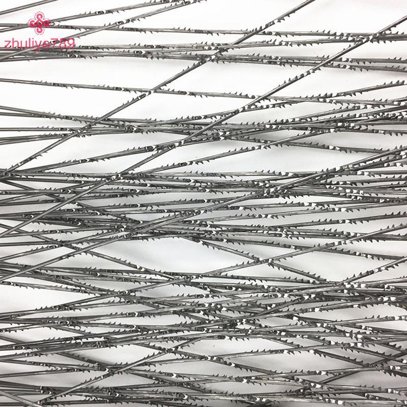 <zhuliye789> 10ชิ้น/เซ็ตงานไม้Multi-ด้านฟันเลื่อยพวงมาลัยเลื่อยDe Multiลวดฟันเลื่อยDeเครื่องมือเส้นผ