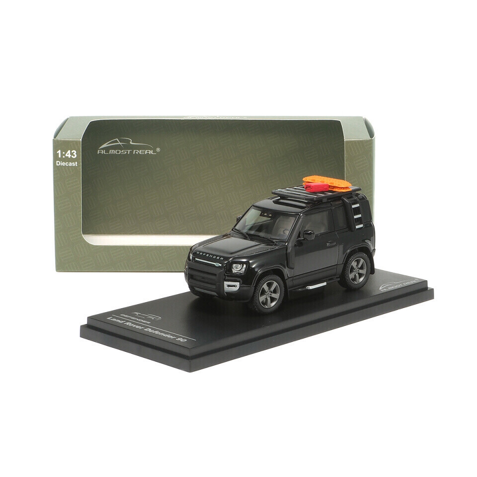 Ar 1: 43 Land Rover Defender 2020 สีดํา 90 หมายเลขสไตล์:410708 ชื่อ: Land Rover Defender Land Rover 