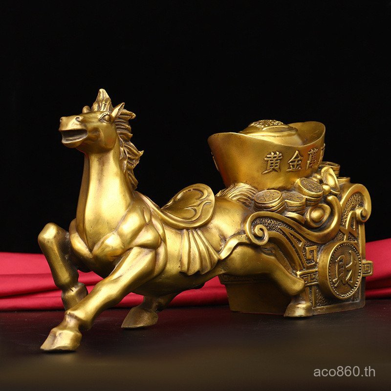 Mala Car Decorative Mala ตกแต่งบ้าน Mala ตกแต่งอุดมสมบูรณ์ Mala ทองเหลือง Zodiac ทันที Ingot Office 