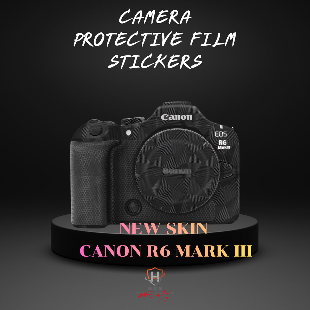 ฟิล์มสติกเกอร์ป้องกันกล้องเลนส์  New Canon Eos R6III R6 Mark iii R63