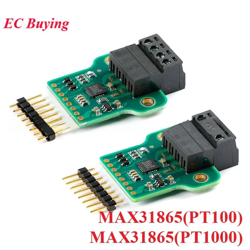 MAX31865 PT100/PT1000 RTD Digital Acquisition Module Converter Board อุณหภูมิต่ํา Drift Reference Re