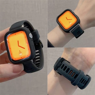 Jelly Dual สีสําหรับ Huawei Watch Fit3 4Pro,ซิลิโคนอ่อนนุ่มกีฬาพร้อมเคสป้องกันสําหรับอุปกรณ์เสริมแฟชั่น Fit4