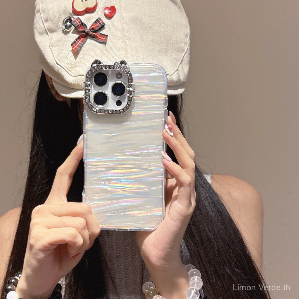 เคสโทรศัพท์ลายเปลือกพรีเมี่ยมเหมาะสําหรับ ihone16pro/15ProMax 14/13/12pro รวมทุกอย่างเคสกันกระแทก