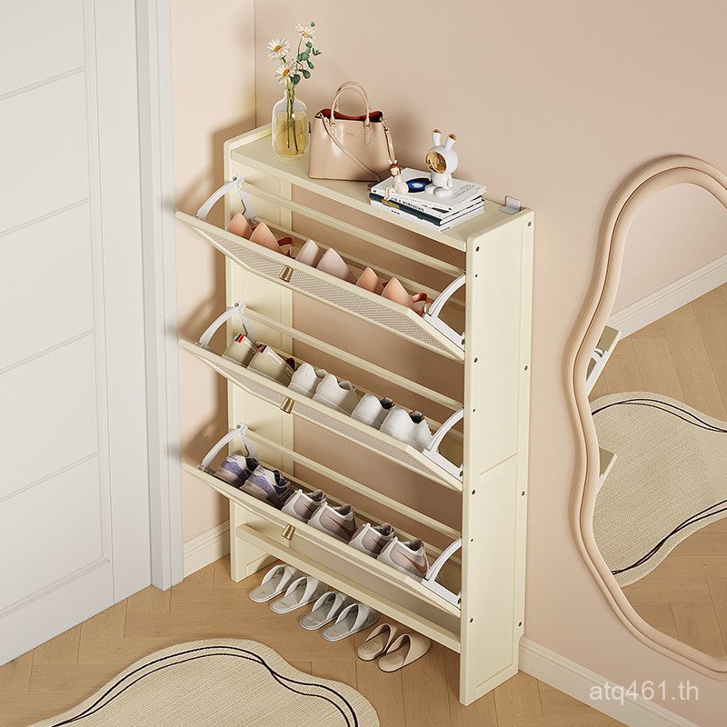Multi-Layer Ultra-Thin ตู้รองเท้า 17 ซม.Entry Simple รองเท้าเช่า House ชั้นวางรองเท้า Handy เครื่องม