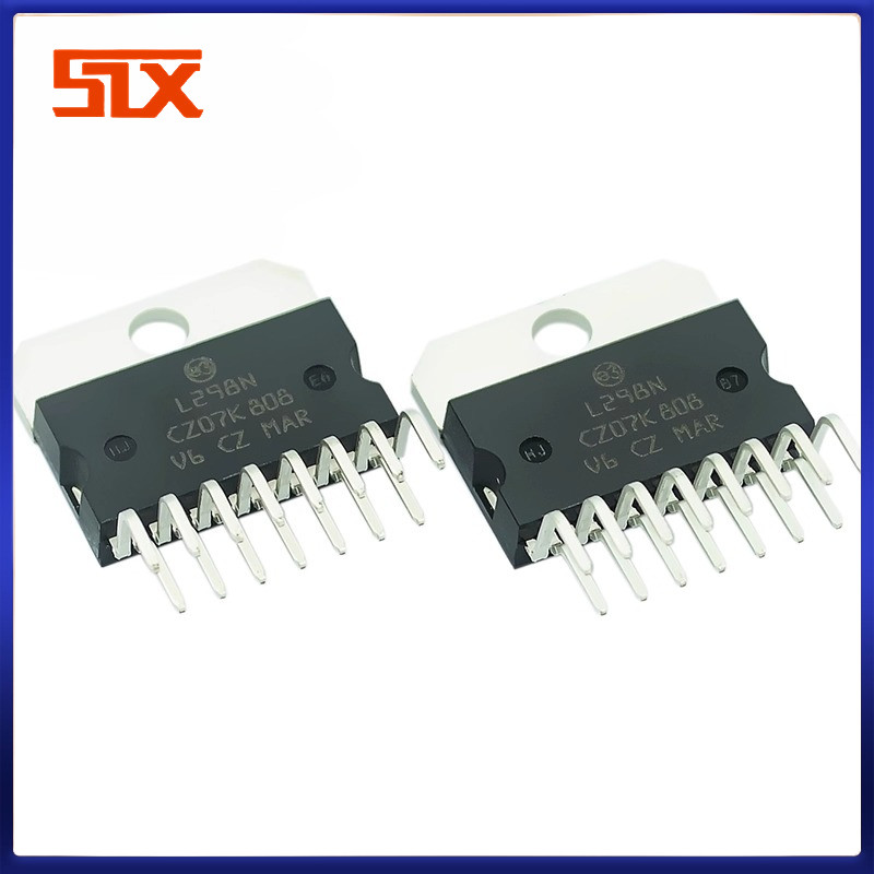2 ชิ้นในประเทศยี่ห้อใหม่ L298N L298 Stepper Motor Driver Chip/Bridge Driver สวิตช์ภายใน