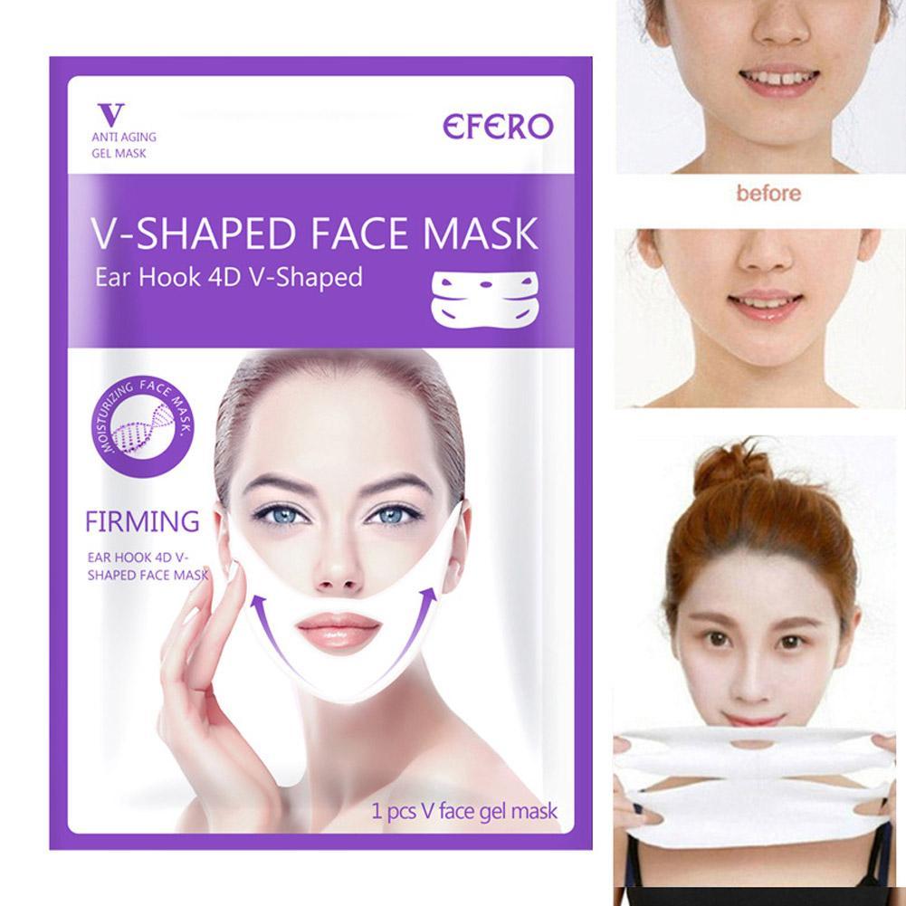 Double Ear Hanging V Shaped Face Face Mask Face Lift Sleeping Skin เครื่องมือ Mask Care Mask Up B5H1