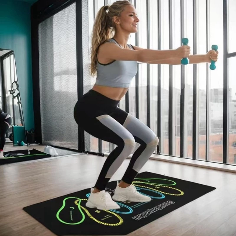 Squat Guide Mat Squat Step Positions เสื่อเข่า Msquat Mat thumbnail 7