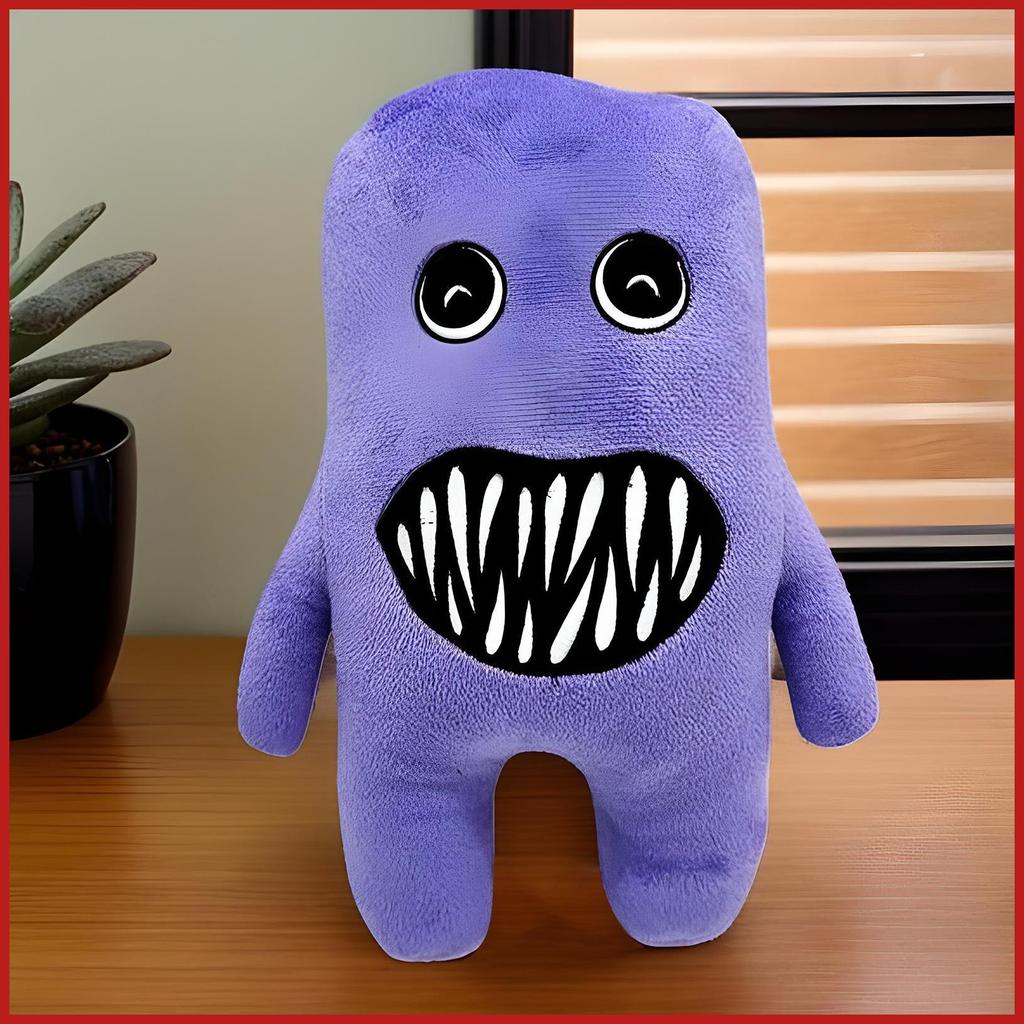 สําหรับ Ao Oni Plush ของเล่นตุ๊กตาการ์ตูนยัดไส้ Plush 9.8 นิ้วนุ่มเกมสยองขวัญตกแต่งสําหรับห้องนอนเด็