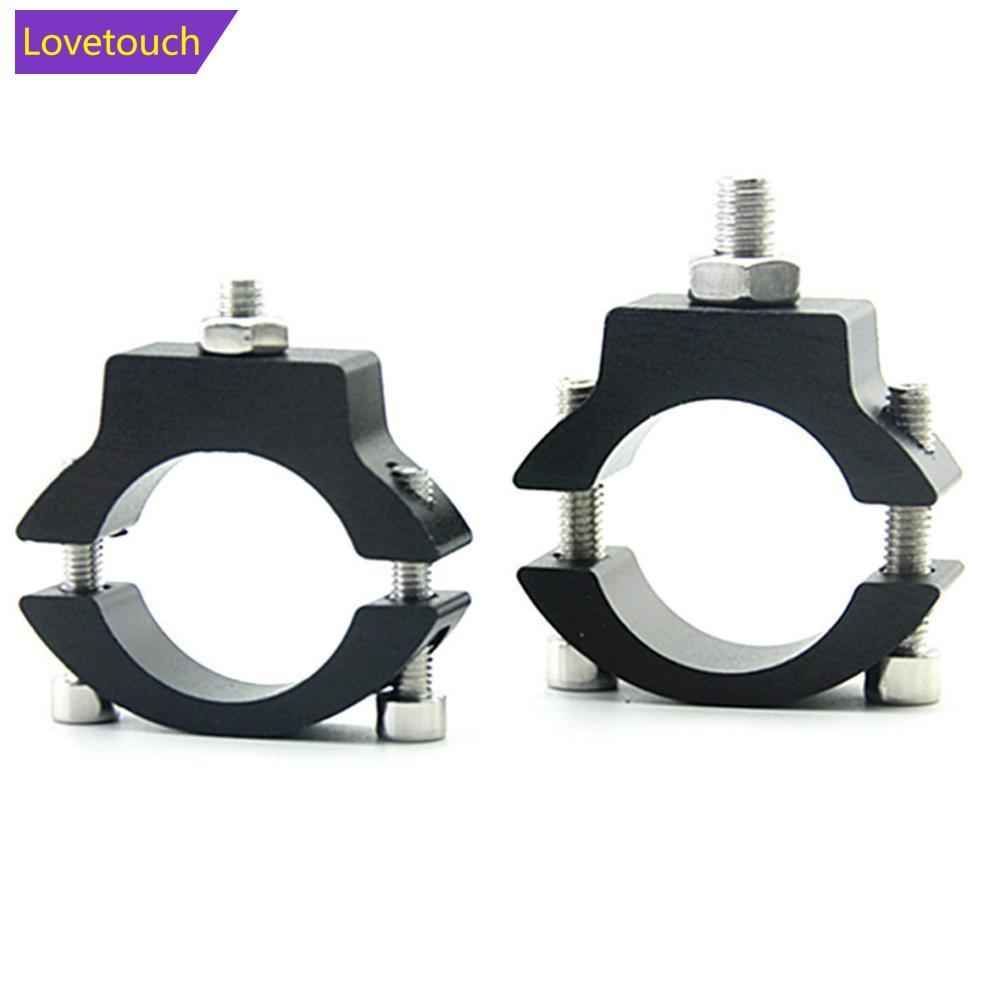 LOVETOUCH รถจักรยานยนต์ LED Light Brackets กันชน Spotlight เสริมโคมไฟวงเล็บหัว Light Mount Tube ดัดแ