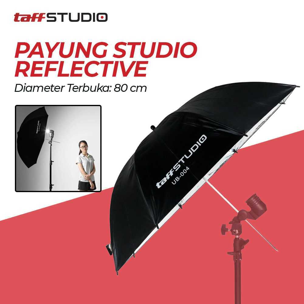 TaffSTUDIO 80cm Reflective Photography Studio UMBRELLA - UB-004