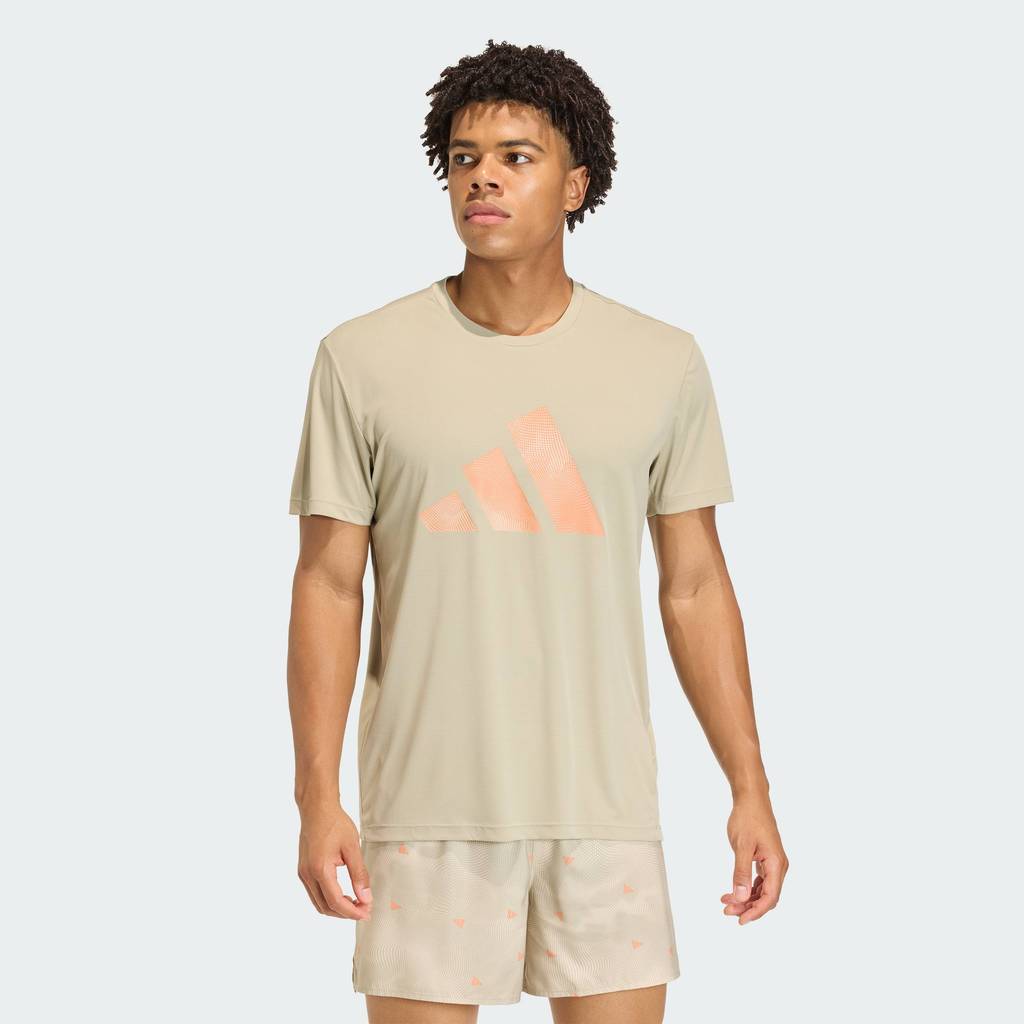 adidas Running adi365 Running Essentials Brand Love T-shirt Men Brown KC4274