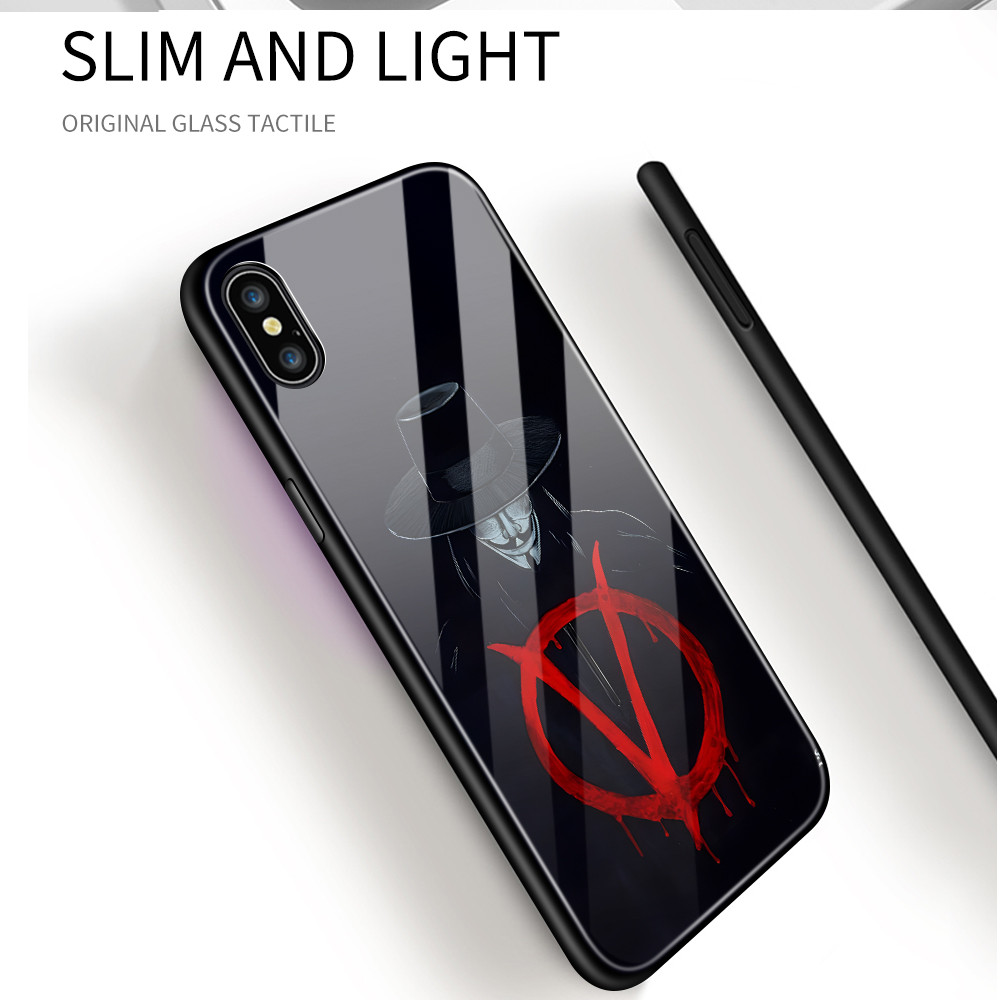 เคส For เคสแข็ง OPPO A3 A3X A60 A18 A78 A79 A17 A54 A38 A58 A77 A98 A17K A57 Pro 4G 5G เคสออปโป้ Glass Case BLK - รูปที่ 4