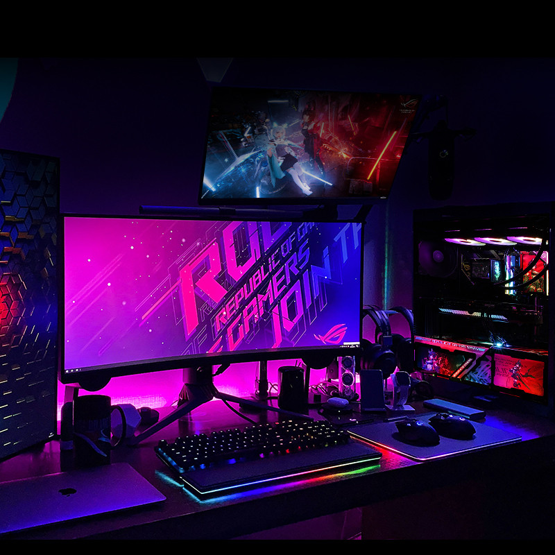 Asus Pure Blood ROG Family Bucket i9 13900K/RTX4090/4080 คอมพิวเตอร์โฮสต์เดสก์ท็อปประกอบทั้งเครื่อง