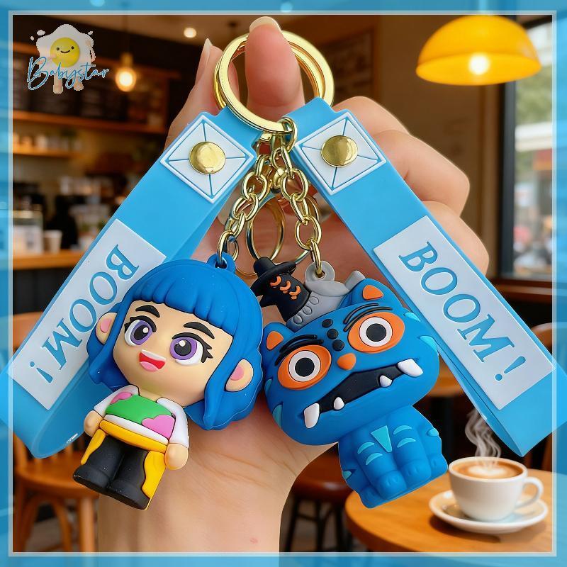 [Inthehot-t] KPop Devil Hunter Peripheral Widget Rumi Mira Zoe PVC พวงกุญแจกระเป๋าเป้สะพายหลังตกแต่ง