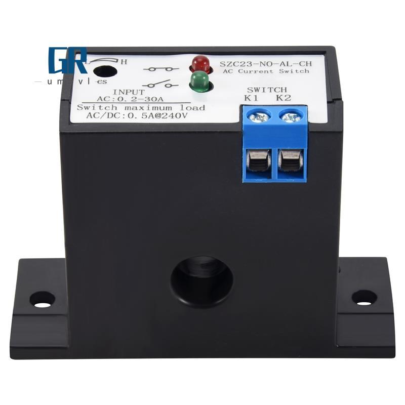 Current Mutual Induction Switch SZC23-NO-AL-CH ปกติเปิด Current Detection SWITCH สําหรับ AC Current 