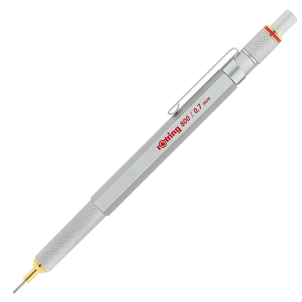 Rotring Mechanical Pencil 800 0.7mm Silver 1904448 Genuine Import