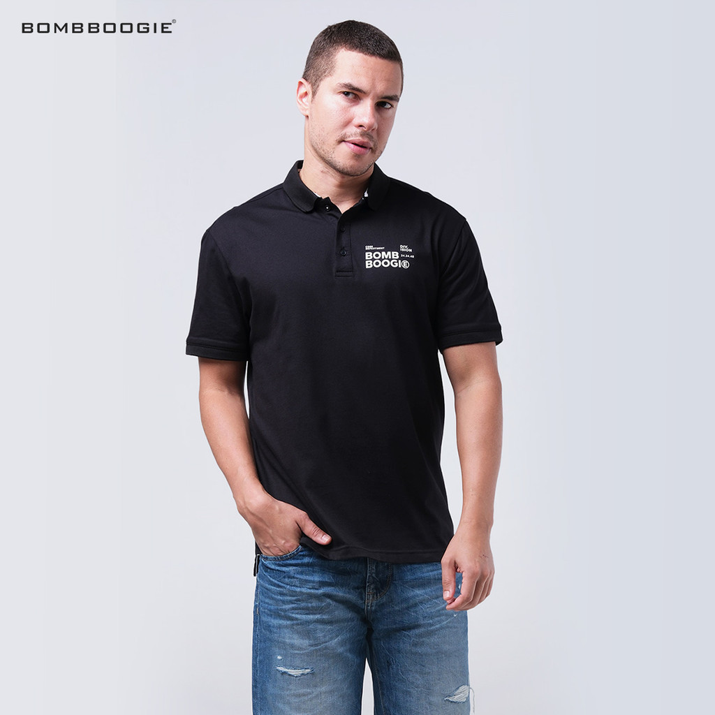 Bombboogie - เสื้อโปโลผู้ชาย Herrent 12E08B4BK