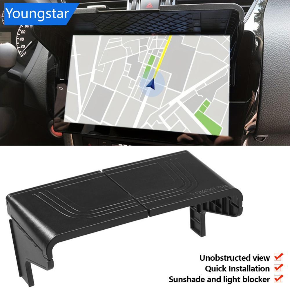 FYY 7-12 นิ้วภายในรถจอแสดงผลหน้าจอ Visor รถนําทาง Sun Shade Anti-Glare Shield Auto อุปกรณ์ตกแต่งภายใน