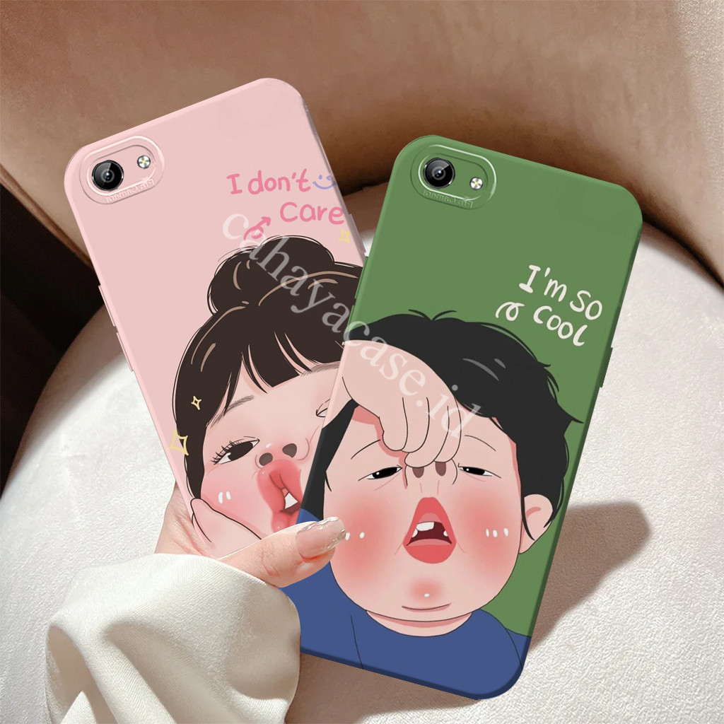 Vivo Y71 Y71i Y83 Y81 Y53 Y66 Y67 ซิลิโคน - ซิลิโคนยืดหยุ่น - C0uple Motif - เคสป้องกัน