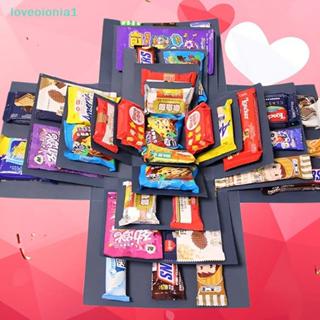 loveoionia1 กล่องของขวัญระเบิดเซอร์ไพรส์ DIY สําหรับวันเกิดว…