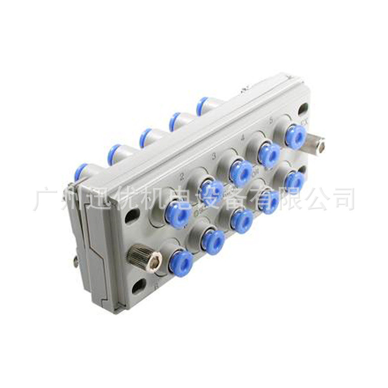 ญี่ปุ่น smc Original KDM10-04/KDM10-06 Multi-Tube Butt Joint รูปสี่เหลี่ยมผืนผ้า KDM Series ของแท้ F
