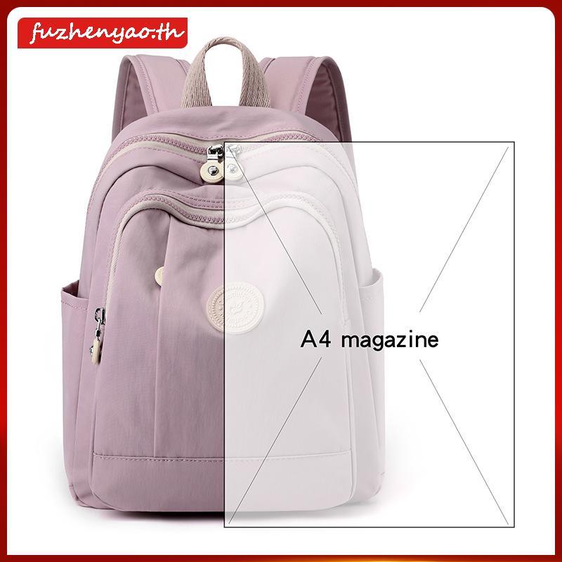 【Colorful Fox】กระเป๋าเป้สะพายหลังญี่ปุ่นน่ารักสําหรับผู้หญิงหลายกระเป๋ากระเป๋ากันน้ําขนาดเล็ก