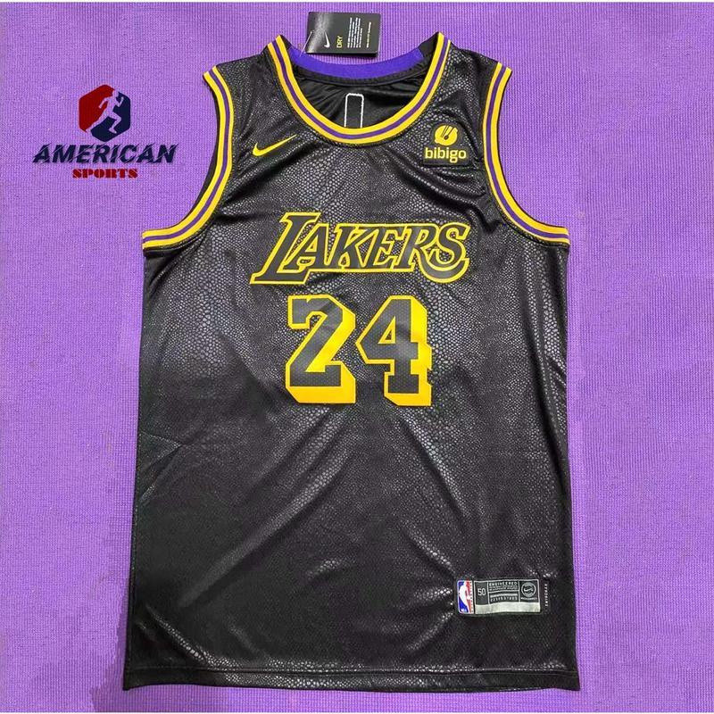 (Sched) 2022 Men Kobe Bryant Black Mamba Regatat Los Angeles Lakers Jersey
