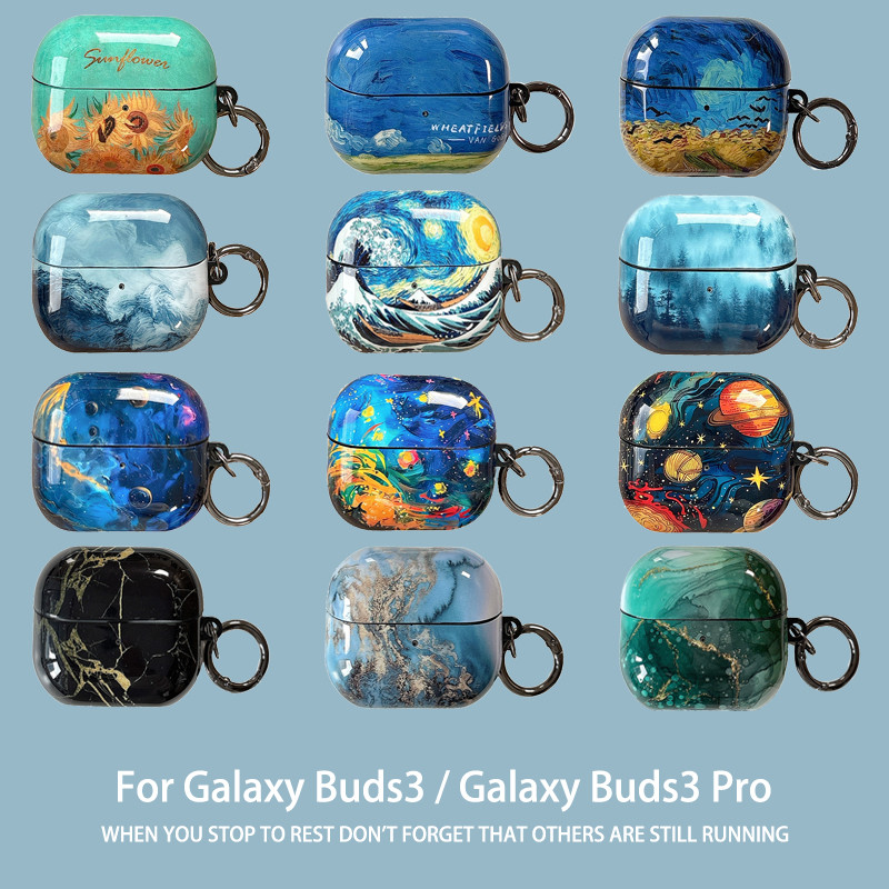 ฝาครอบสําหรับ Samsung Galaxy Buds 3 สําหรับ Galaxy Buds 3 Pro ป้องกันสําหรับ GalaxyBuds 3Pro Buds3 B