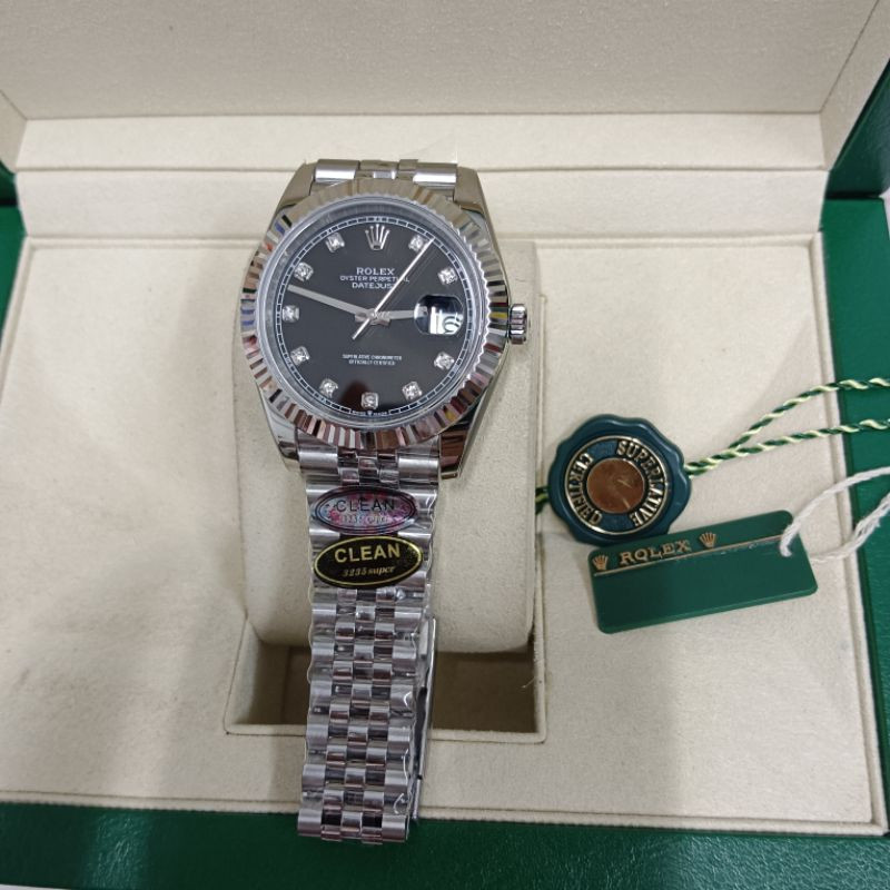 Clean FACTORY 3235 Datejust 41mm Jubilee นาฬิกาจับเวลาอัตโนมัติคุณภาพสูง