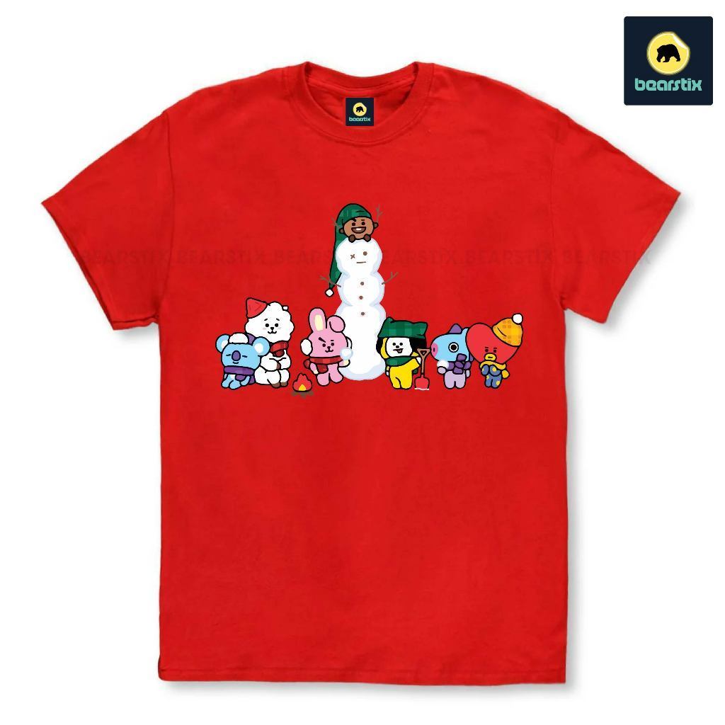 เสื้อคริสต์มาส BTS RJ Chimmy Tata - สุขสันต์วันหยุดสำหรับทุกวัย