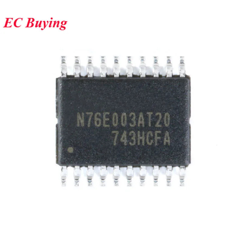 N76E003AT20 TSSOP-20 N76 N76E003 N76E003AT TSSOP20 เปลี่ยน STM8S003F3P6 STM8S003F3P6TR ชิป IC Contro