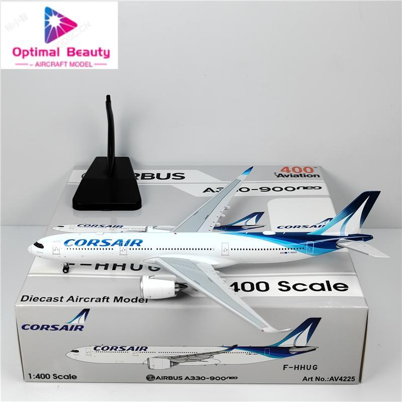 Aviation 4225 1: 400 France Corsica Airlines A330-900neo F-HHUG รุ่นโลหะผสม