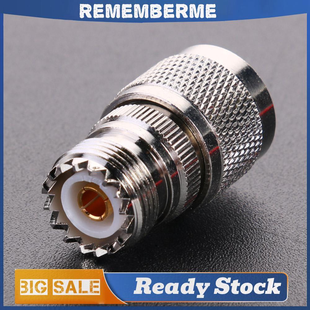 N ประเภท L16 ชายปลั๊ก UHF SL-16 PL259 หญิง RF Coax อะแดปเตอร์เชื่อมต่อ
