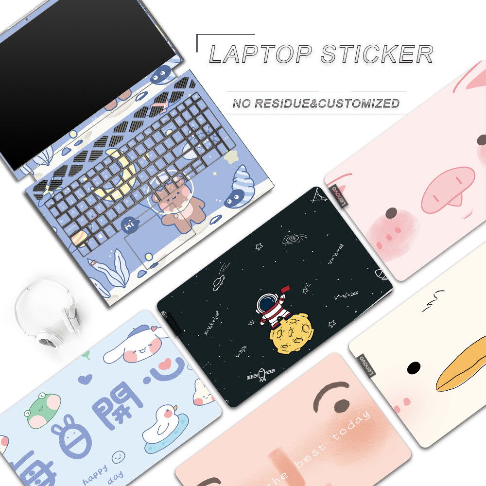 Lenovo Legion 5 16IRX9 ไม่มีสารตกค้างคอมพิวเตอร์แล็ปท็อปผิวไวนิลสติกเกอร์โน้ตบุ๊คสําหรับ 11/12/13/14