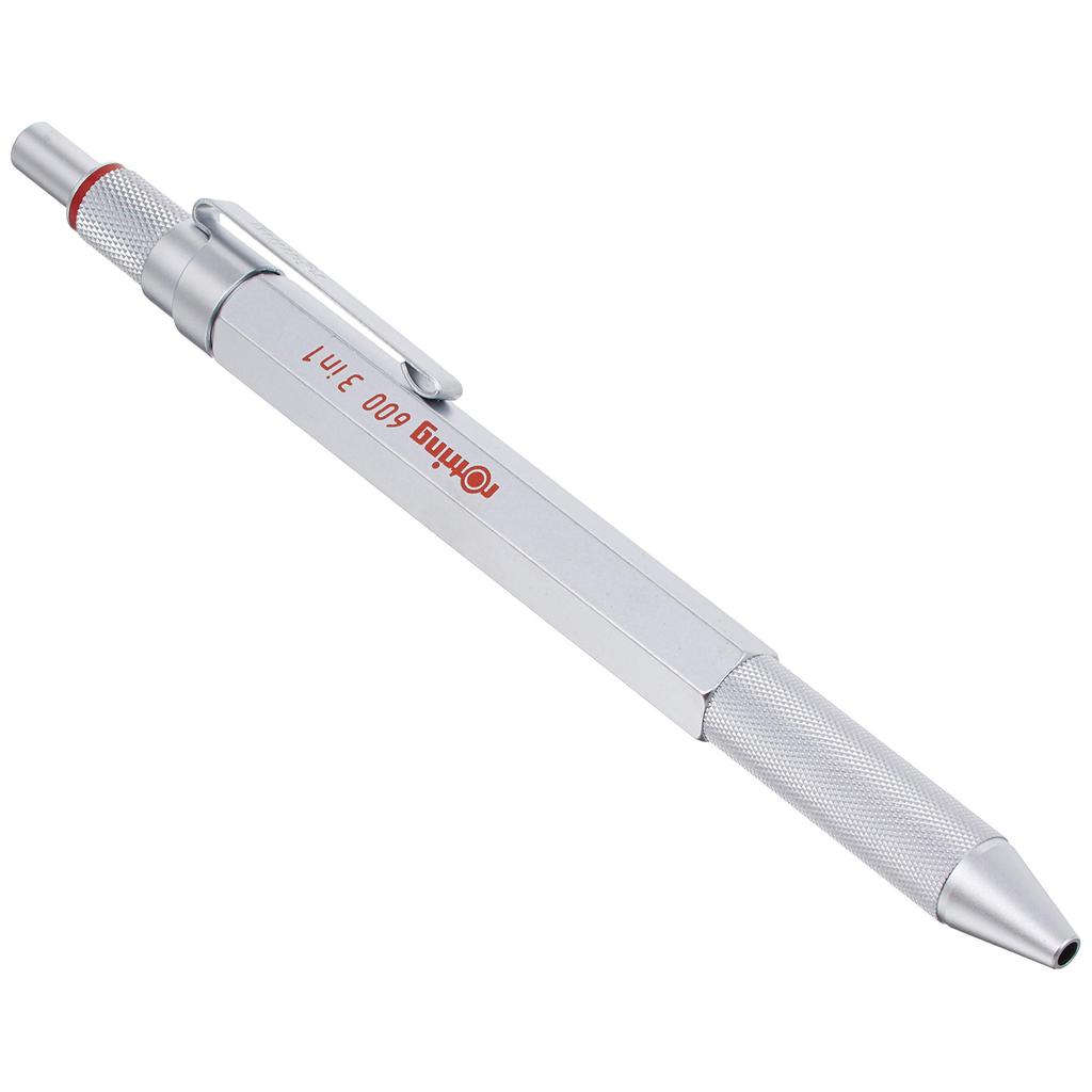 ROTRING 600 3-in-1 Silver Twist Type 2121117 Authentic Import