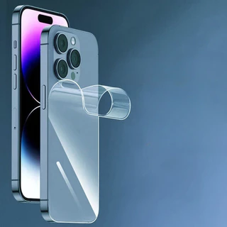 ฟิล์มหลังสีใส สำหรับ ฟิล์มกระจก iphone17 16 15 14 12 11 13 ฟิล์มกันเสือก iphone XR XS ไอโฟน11 เคสใส ฟิล์มหลังสีใส สำหรับ
