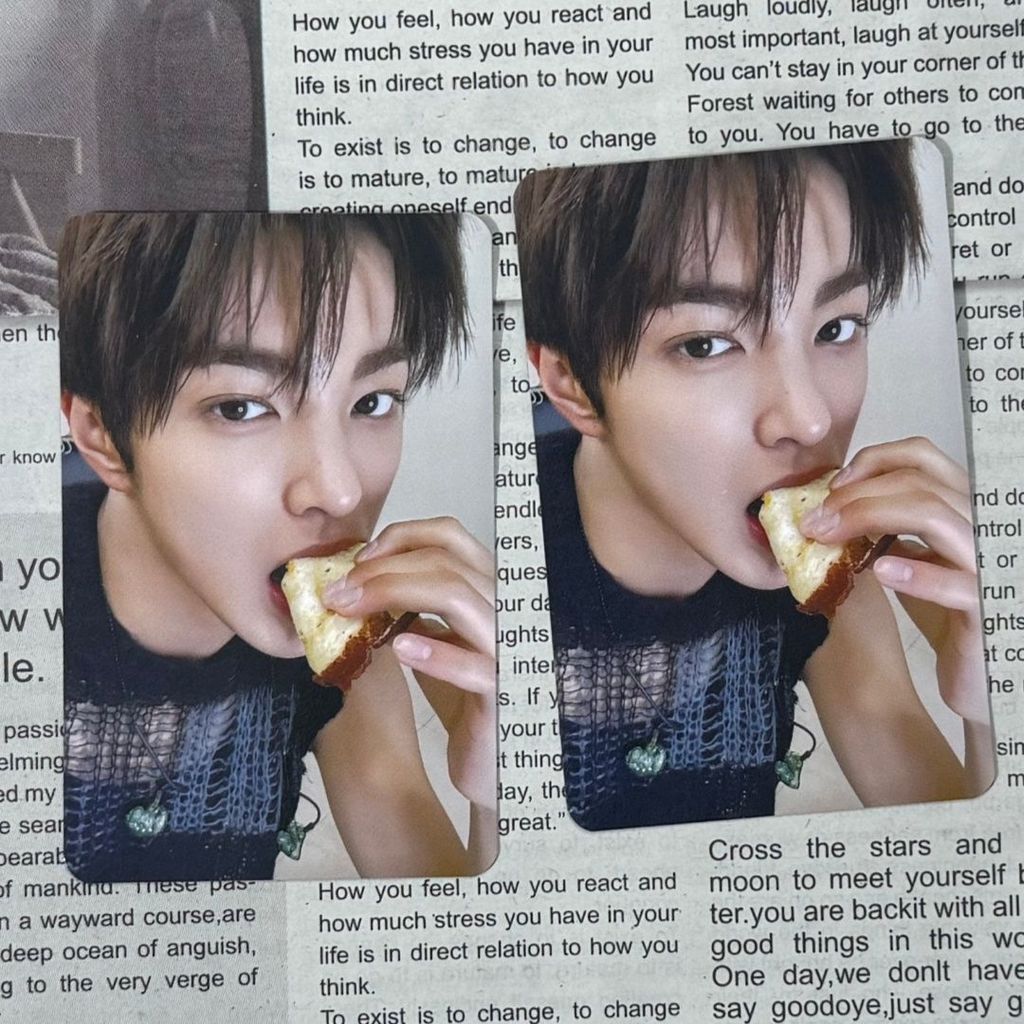 การ์ดนําโชคกาแฟญี่ปุ่น CORTIS Anganho KEONHO