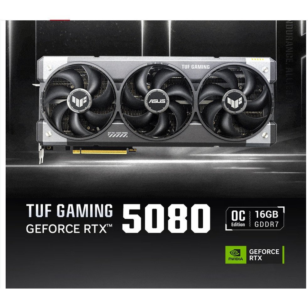 เหมาะสําหรับ Asus TUF GeForce RTX 5080 O16G GAMING GAMING กราฟิกการ์ด DRUV
