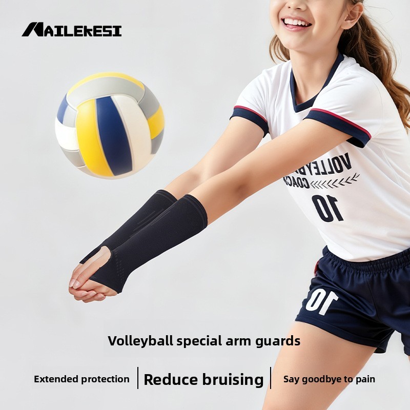 Volleyball Arm Guard Sports Sleeve Arm Support Volleyball Elbow Guard Women's Special Extended Arm Guard