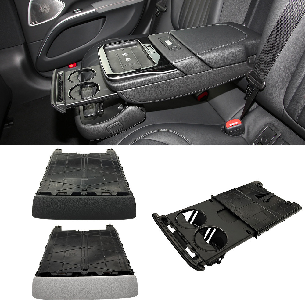 สําหรับ Mercedes W295 W296 W297 รถคอนโซลใส่เครื่องดื่มถ้วยสําหรับ Benz EQE EQS Class EQE300 EQE350 E
