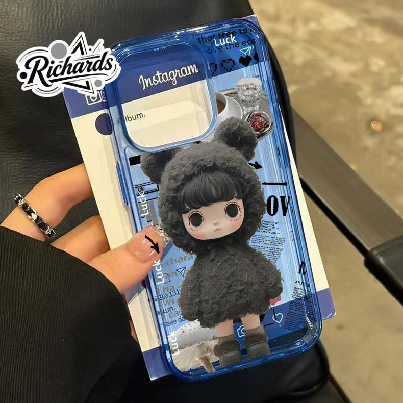 CRYBABY🌟 ใช้ได้กับเคสโทรศัพท์ของ Apple เหมาะสำหรับ iPhone 17 16 15 14 13 12 11 PROMAX XR เคสพรีเมียม