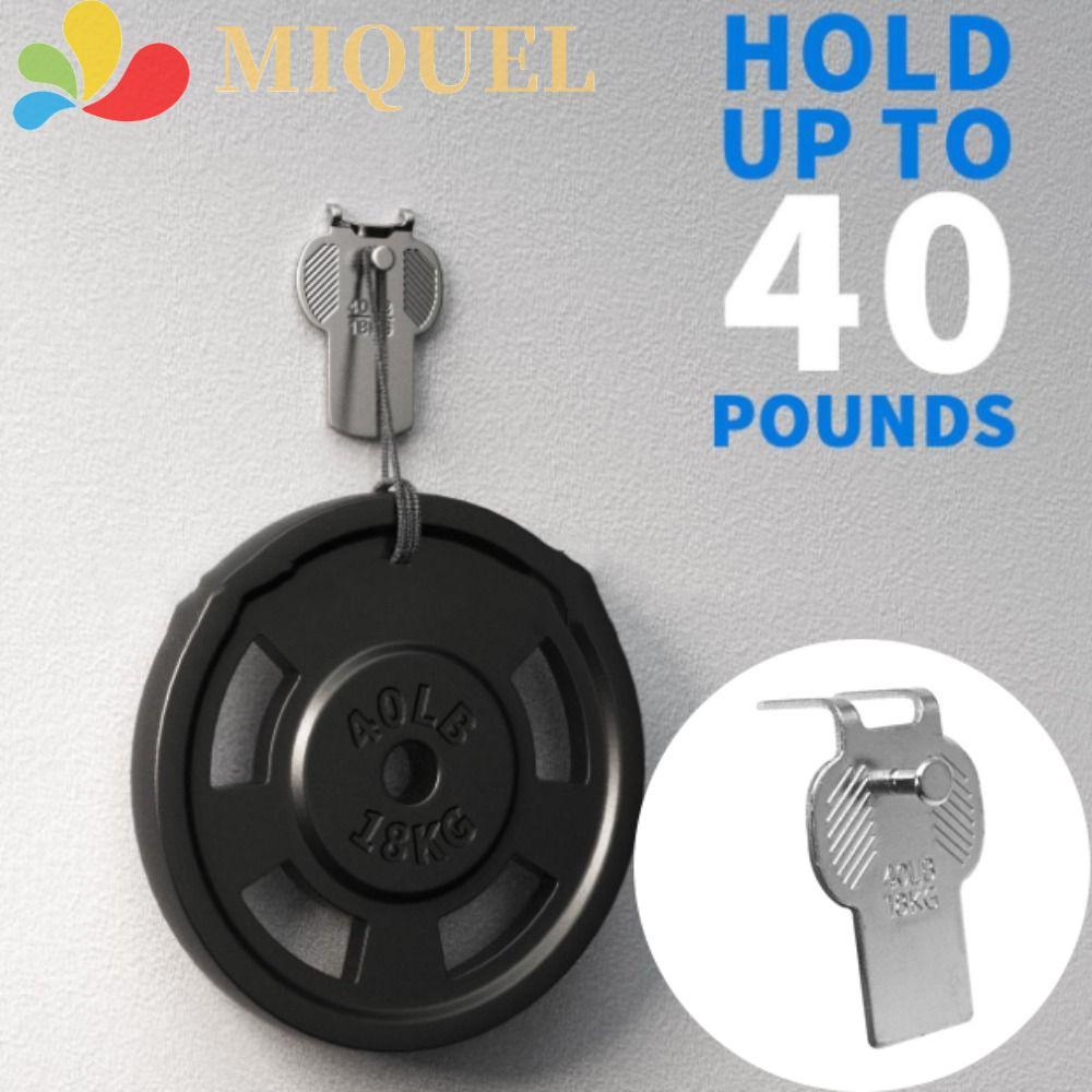 MIQUEL Claw Picture Hanger, Claw Design Heavy Duty No Damage Wall Hooks, Mounting Solution No Damage